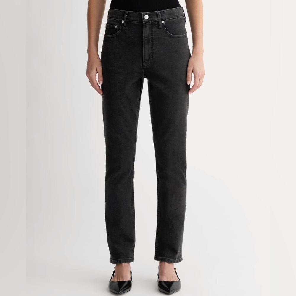 Everlane The Original Cheeky Jean - Black - Size 33 S